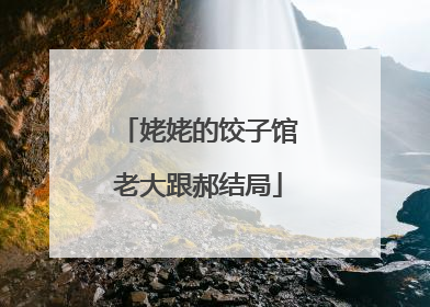 姥姥的饺子馆老大跟郝结局