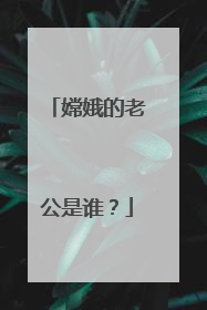 嫦娥的老公是谁？