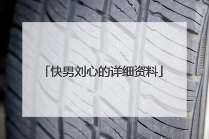 快男刘心的详细资料