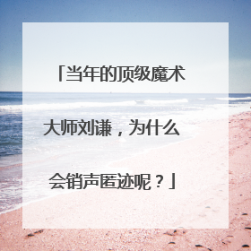 当年的顶级魔术大师刘谦,为什么会销声匿迹呢?