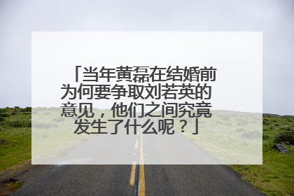 当年黄磊在结婚前为何要争取刘若英的意见,他们之间究竟发生了什么呢?
