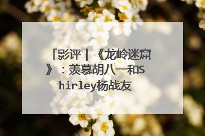 影评|《龙岭迷窟》:羡慕胡八一和Shirley杨战友+恋人的相爱模式