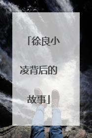 徐良小凌背后的故事