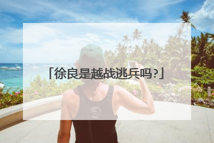 徐良是越战逃兵吗?
