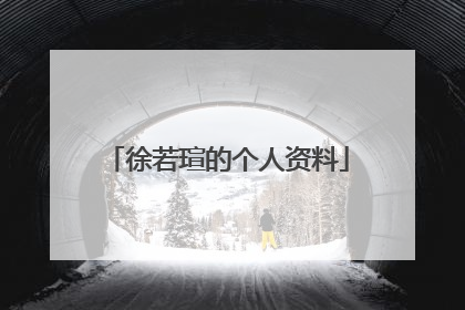 徐若瑄的个人资料