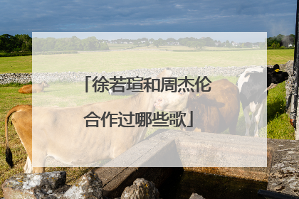 徐若瑄和周杰伦合作过哪些歌