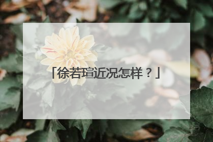 徐若瑄近况怎样?