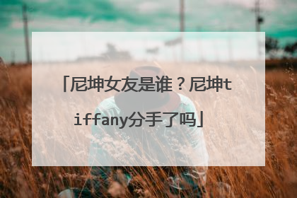尼坤女友是谁?尼坤tiffany分手了吗