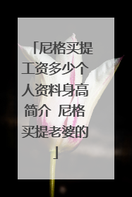 尼格买提工资多少个人资料身高简介 尼格买提老婆的