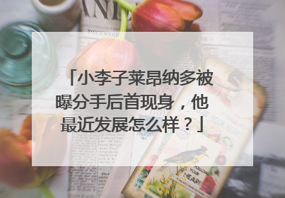 小李子莱昂纳多被曝分手后首现身，他最近发展怎么样？