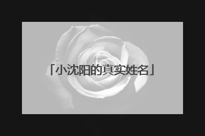 小沈阳的真实姓名
