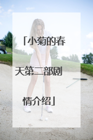 小菊的春天第二部剧情介绍