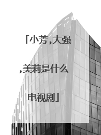 小芳,大强,美莉是什么电视剧