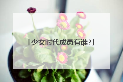 少女时代成员有谁?