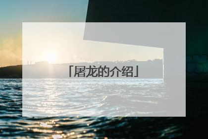 屠龙的介绍