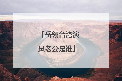 岳翎台湾演员老公是谁