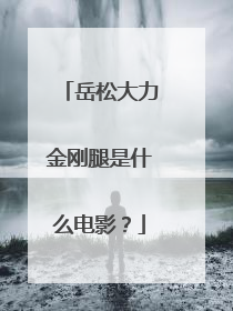 岳松大力金刚腿是什么电影?