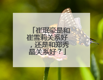 崔珉豪是和崔雪莉关系好,还是和郑秀晶关系好?