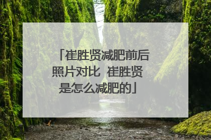 崔胜贤减肥前后照片对比 崔胜贤是怎么减肥的