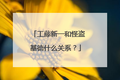 工藤新一和怪盗基德什么关系?