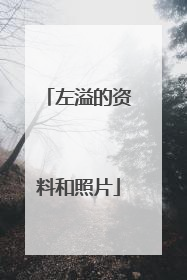 左溢的资料和照片