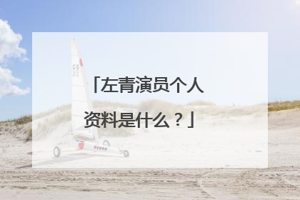 左青演员个人资料是什么?