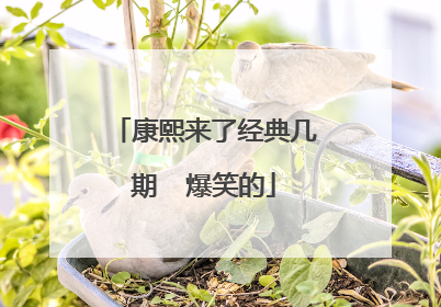 康熙来了经典几期  爆笑的