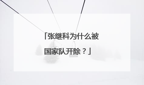 张继科为什么被国家队开除？