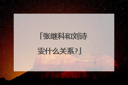 张继科和刘诗雯什么关系?