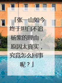 张一山如今终于坦白不追杨紫的理由，原因太真实，究竟怎么回事呢？