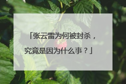 张云雷为何被封杀,究竟是因为什么事?