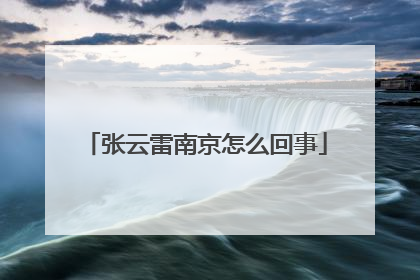 张云雷南京怎么回事