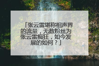 张云雷堪称相声界的流量,无数粉丝为张云雷痴狂,如今发展的如何?