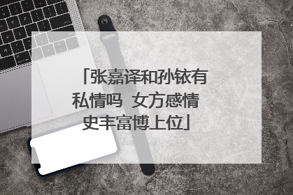 张嘉译和孙铱有私情吗 女方感情史丰富博上位