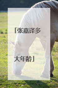 张嘉译多大年龄