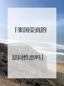 张国荣真的是同性恋吗