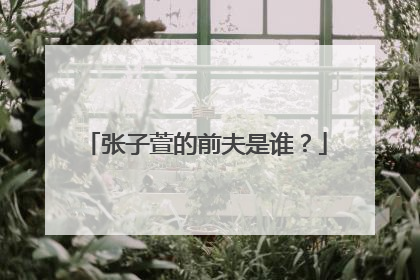 张子萱的前夫是谁？