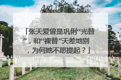 张天爱曾是巩俐“光替”,和“裸替”天差地别,为何她不愿提起?