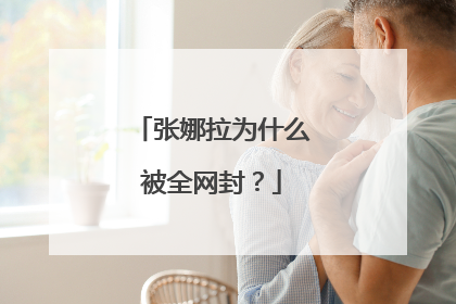 张娜拉为什么被全网封?