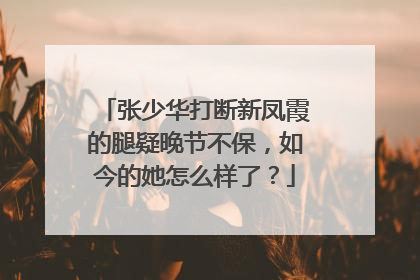 张少华打断新凤霞的腿疑晚节不保，如今的她怎么样了？
