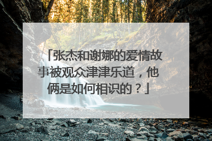 张杰和谢娜的爱情故事被观众津津乐道，他俩是如何相识的？