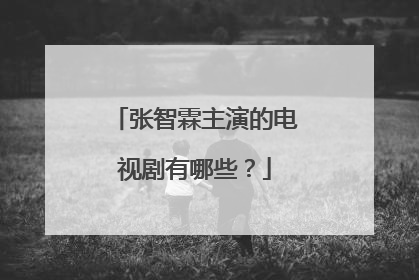 张智霖主演的电视剧有哪些？