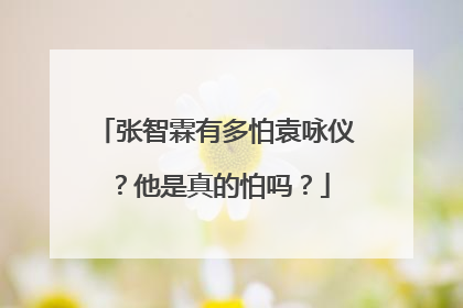 张智霖有多怕袁咏仪？他是真的怕吗？