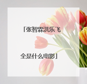 张智霖洪乐飞全是什么电影