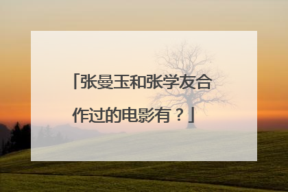 张曼玉和张学友合作过的电影有？
