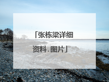 张栋梁详细资料.图片