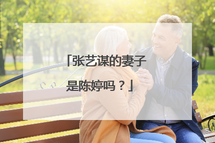 张艺谋的妻子是陈婷吗?