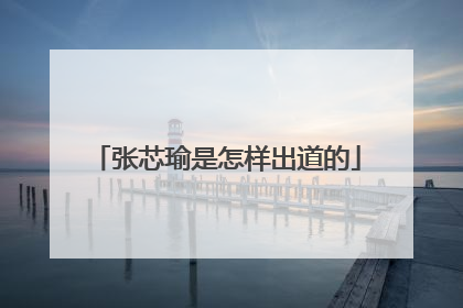 张芯瑜是怎样出道的