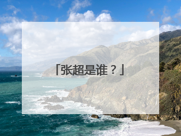 张超是谁?