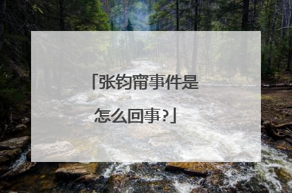 张钧甯事件是怎么回事?